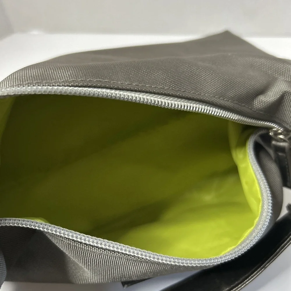 Victoria's Secret Handbag Purse Grey & Green